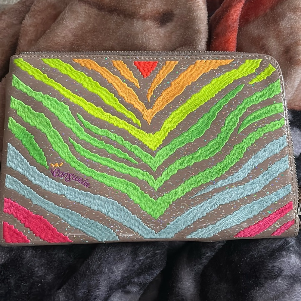 Consuela Veronica L-Shaped Clutch